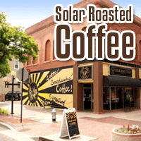 Coffee Roasted With Sun Power