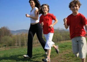 family running