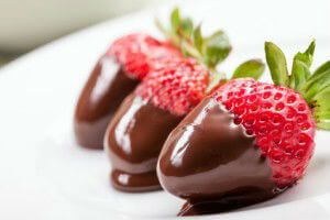 chocolate strawberries