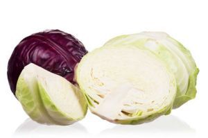 red and green cabbage