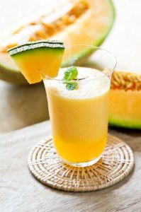 Cantaloupe smoothie