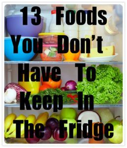 foods in the fridge