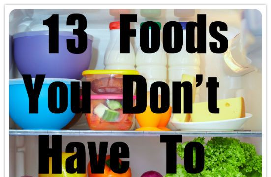 foods in the fridge