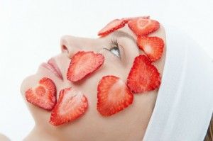 strawberry face mask