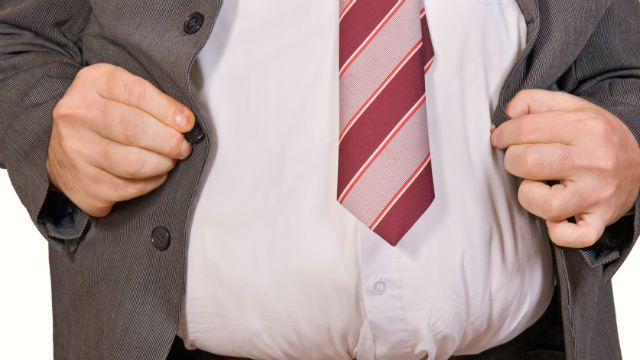 fat businessman