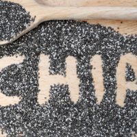 Chia seeds, a healthy source of antioxidants, omega 3 and fiber