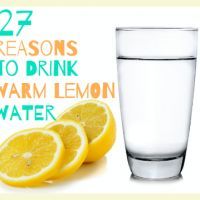 lemon water