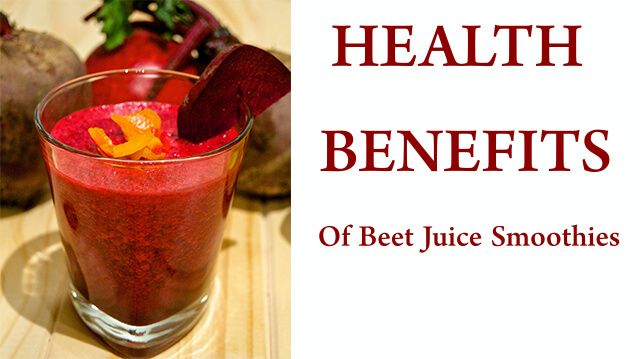 beet juice smoothie