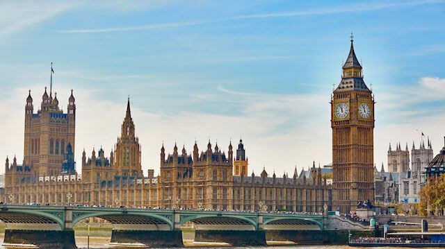 Big Ben with river Thames, London