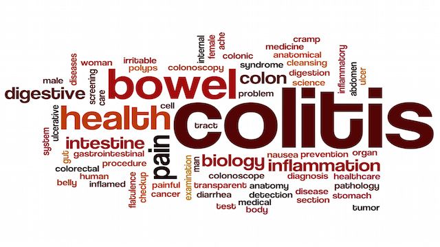 Colitis word cloud