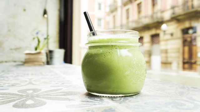 Batido verde detox