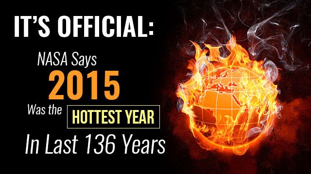 OfficialNASASays2015WasHottestYearInLast136Years_640x359