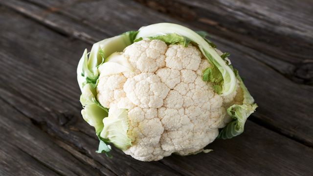 Yummy whole cauliflower