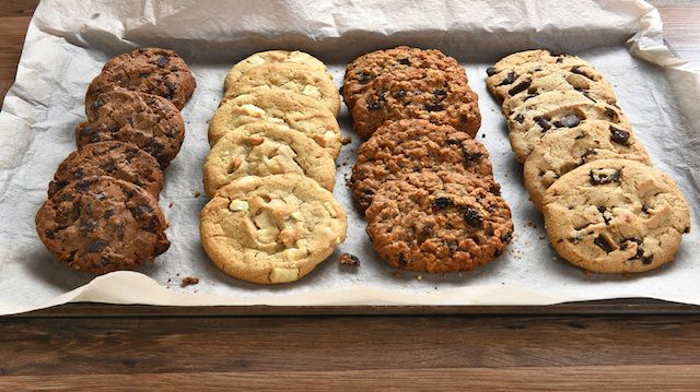 Tray of Fresh Baked Cookies