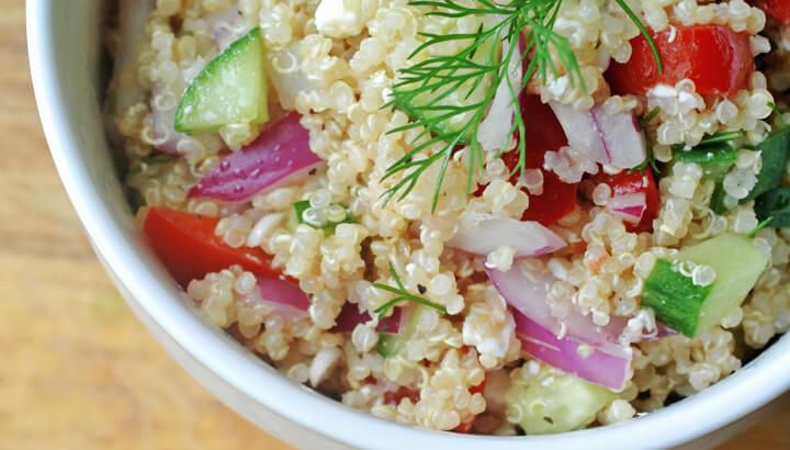 The Ultimate 'Packed Lunch' Quinoa Salad