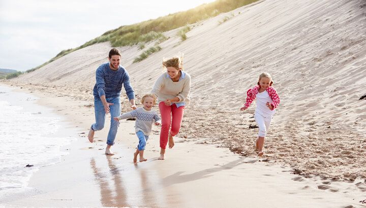 family-beach