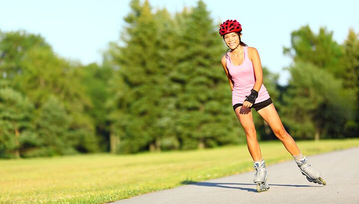 excercise roller blading