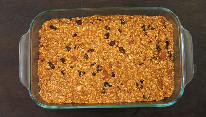 Pumpkin Oatmeal Bars 6