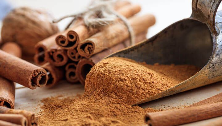 Add cinnamon to coffee