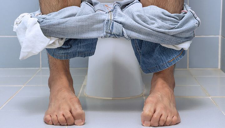 Clothing is less than relaxing that when you poop naked