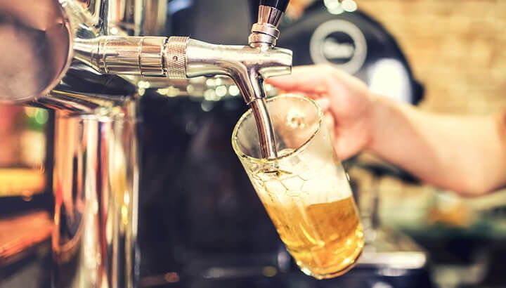 Drinking too much beer leads to more poop and gas