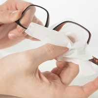 Vinegar can be used to clean glasses