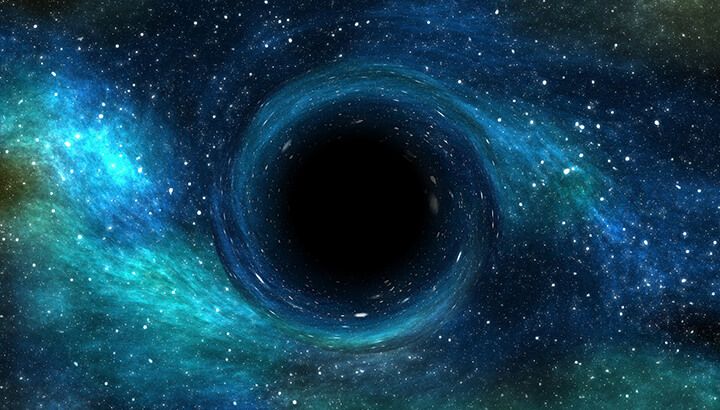 Experts think a wandering black hole in space could one day swallow up the earth.