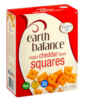 Earth Balance Vegan Cheddar Squares