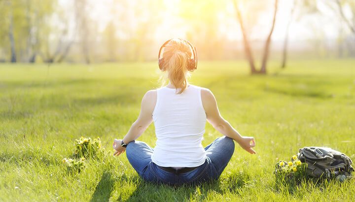 Guided meditation may help you combat depression naturally.