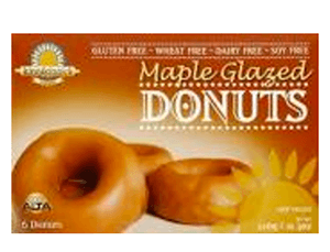 Kinnikinnick Gluten-Free Maple Glazed Donuts