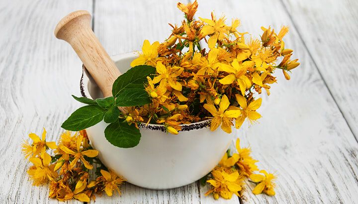 Unlike antidepressants, St. John's Wort has few side effects.