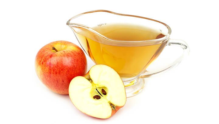 Drink apple cider vinegar and water to prevent acid reflux.