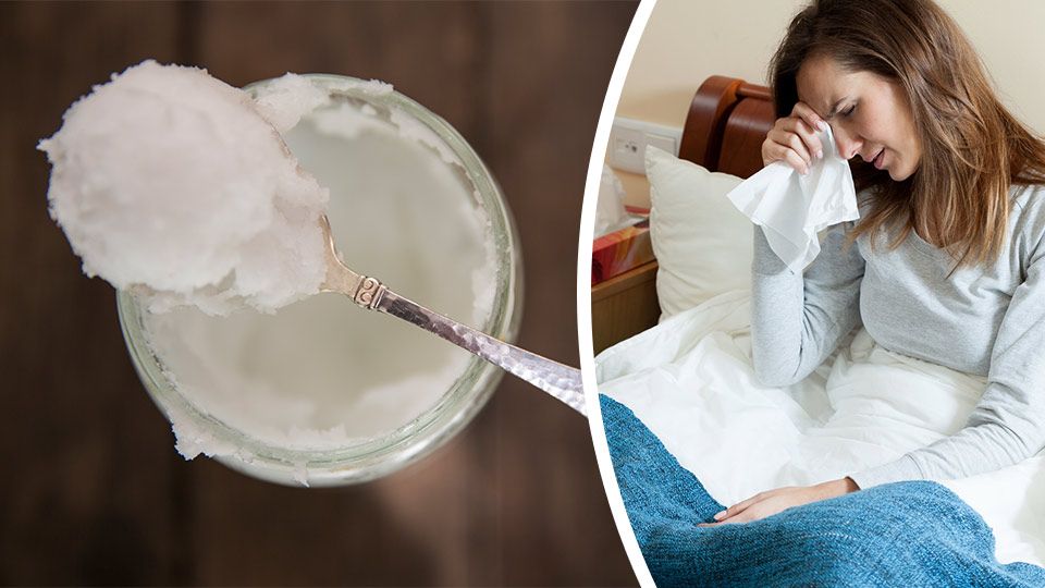 Coconut Oil For Clogged Sinuses + 4 Other GREAT Remedies