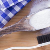 Studies show that baking soda can remove surface stains from teeth