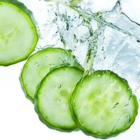 cucumber in water