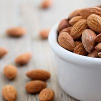 Bowl of Almond Nuts